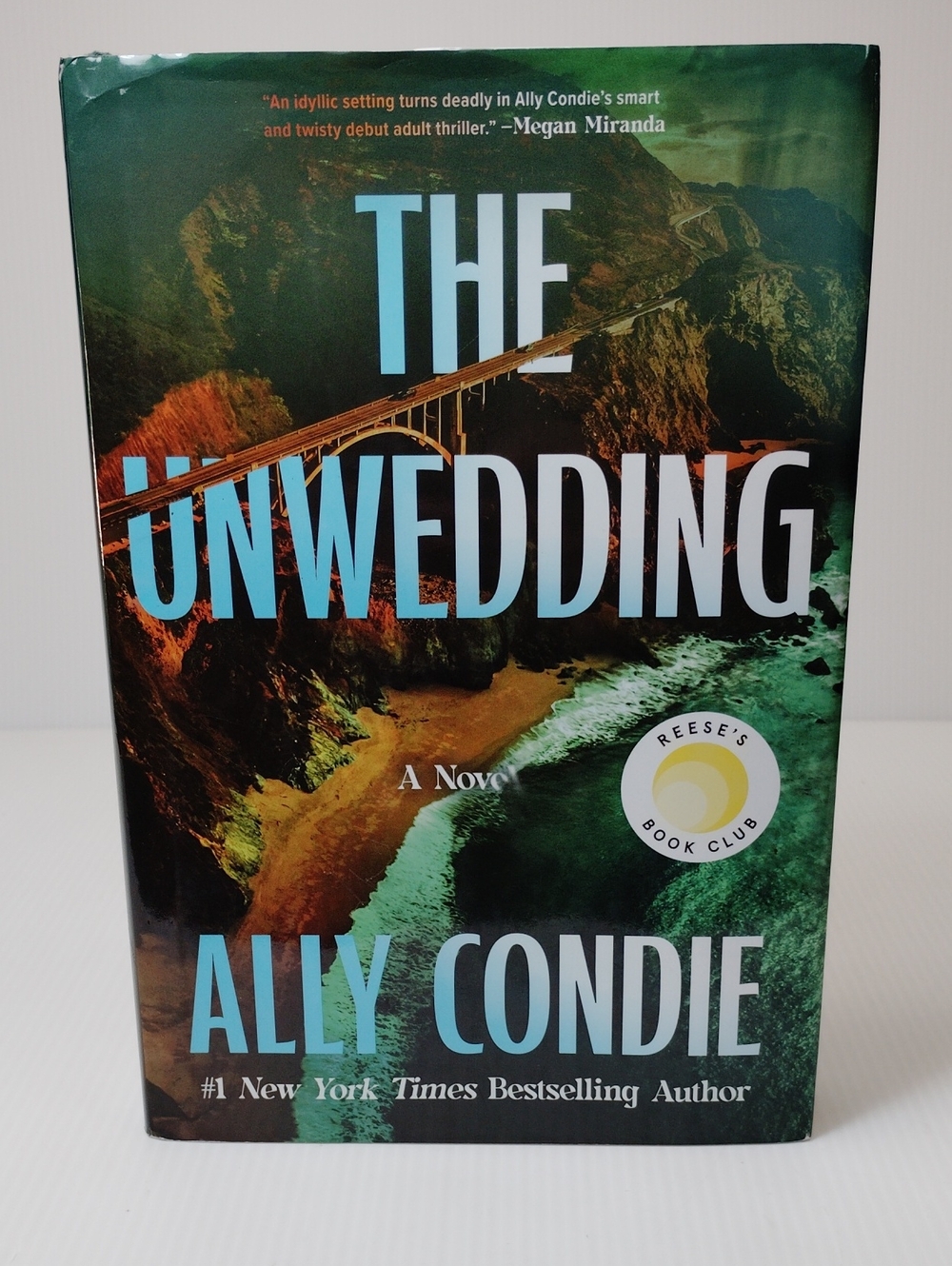 The Unwedding by Ally Condie - Teal & Green Hardcover Novel